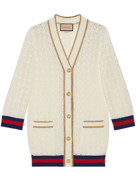 gucci inspired long cardigan|Gucci cardigan sale.